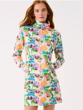 NWT Lilly Pulitzer XL Eleni Dress in “Disney”